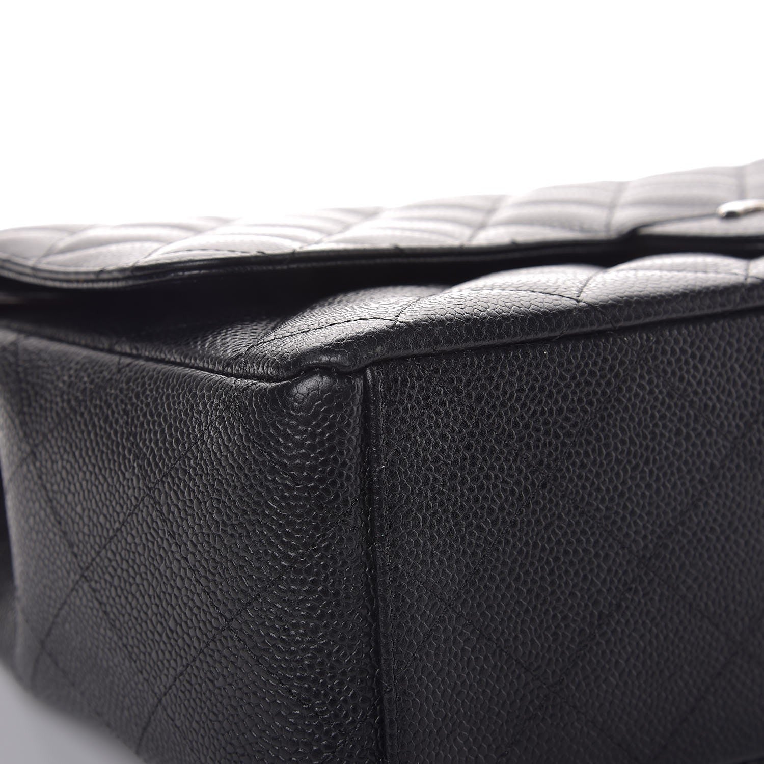 Chanel Caviar Quilted Maxi Double Flap Black 9 of 12