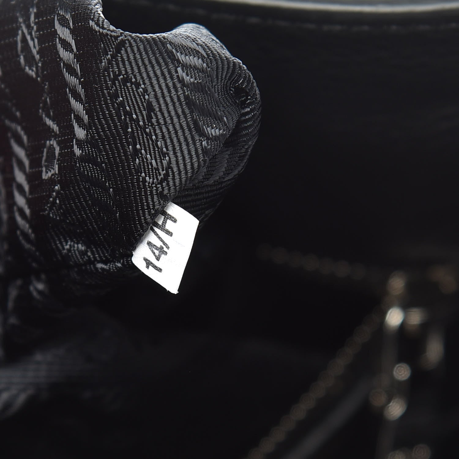 Prada Vitello Daino Satchel Black 7 of 9