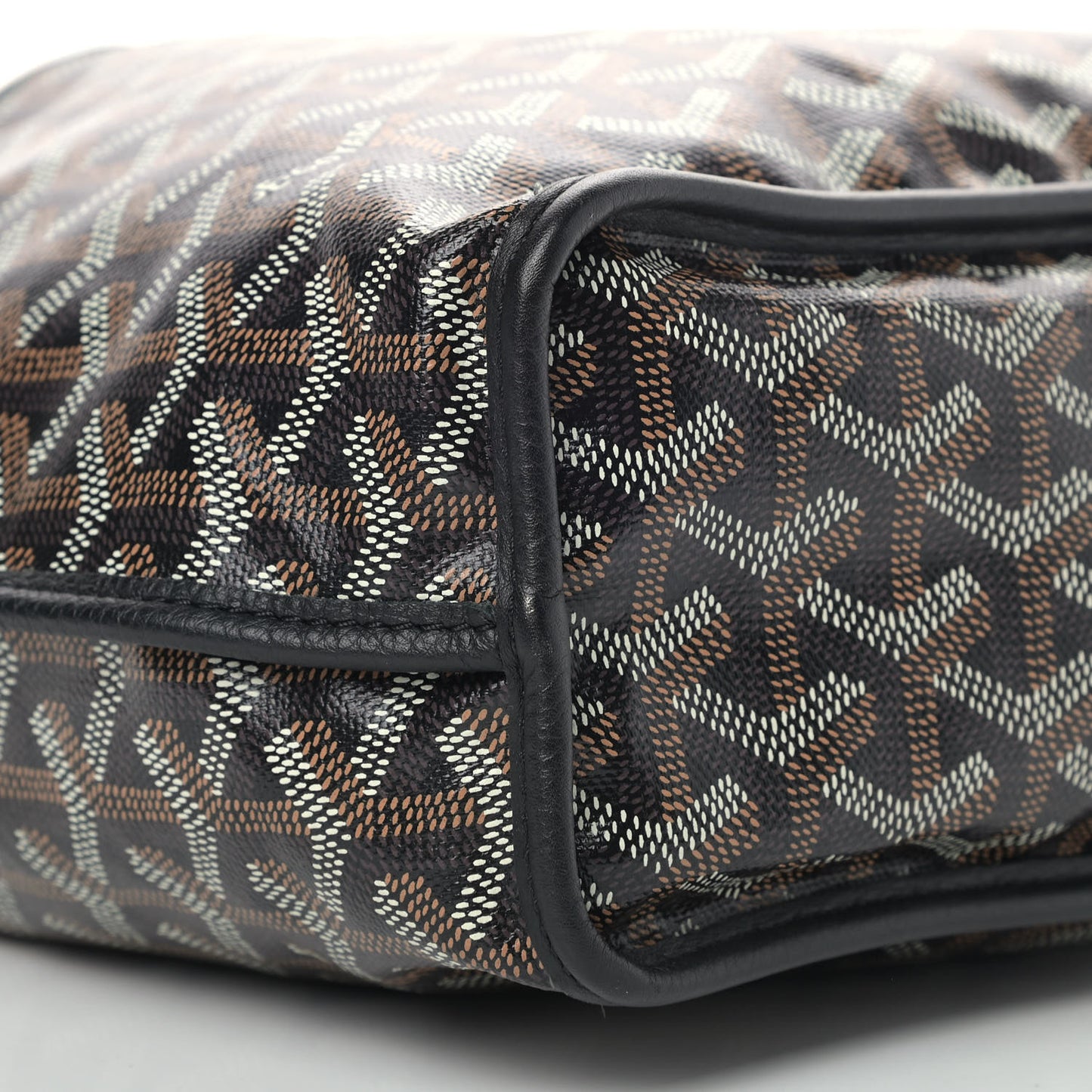 Goyardine Reversible Mini Anjou Black