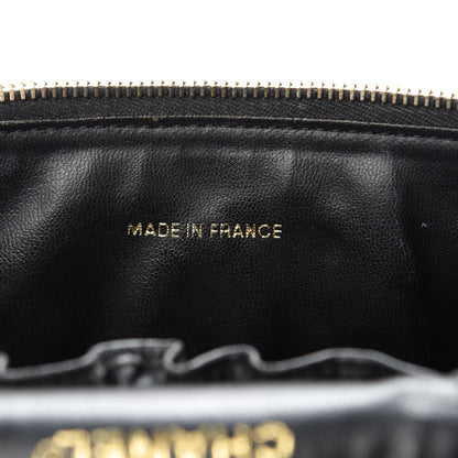 Chanel Caviar Vanity Cosmetic Case Black 7 of 13