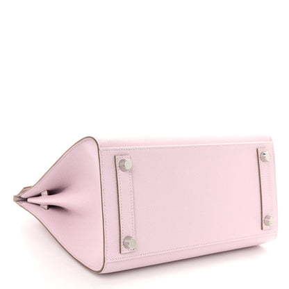 Hermes Epsom Birkin Sellier 25 Mauve Pale 4 of 11