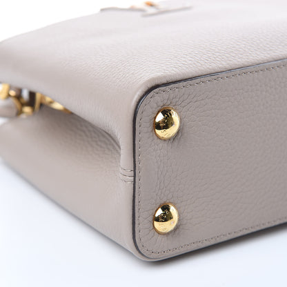Louis Vuitton Taurillon Capucines BB Galet 7 of 8