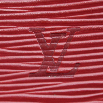 Louis Vuitton Epi Pochette Pouch Red Cosmetics 7 of 10