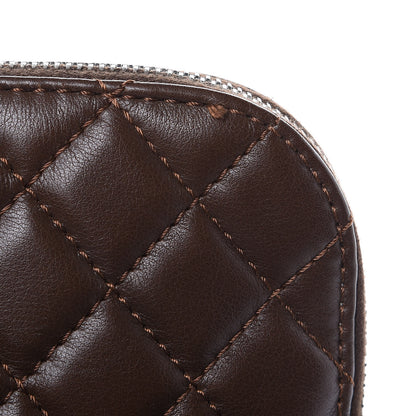 Chanel Calfskin Quilted In the Business Tote Brown 10 of 12