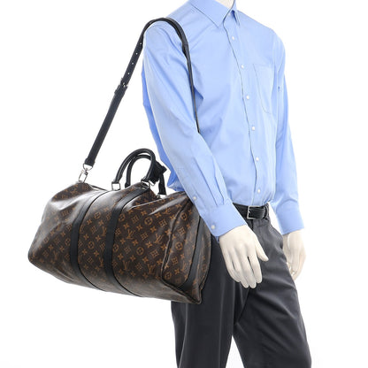 Louis Vuitton Monogram Macassar Keepall Bandouliere 45 2 of 7