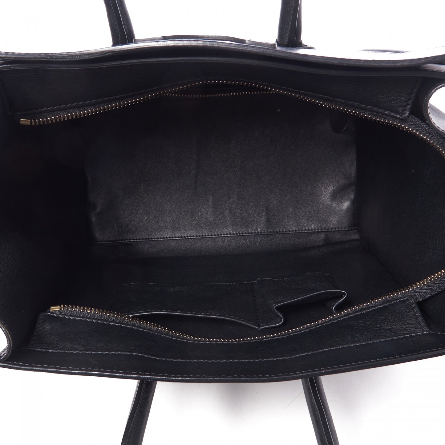 Smooth Calfskin Mini Luggage Black