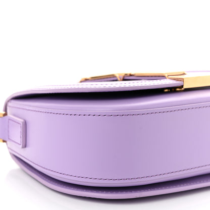 Versace Calfskin Small Greca Goddess Shoulder Bag Lilac 8 of 10