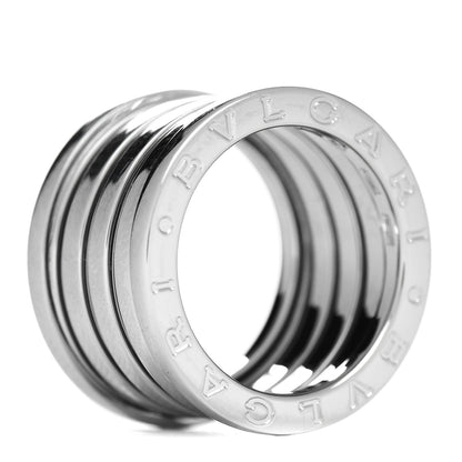 Bulgari 18K White Gold B.Zero1 Five-Band Ring 50 5.25 4 of 6