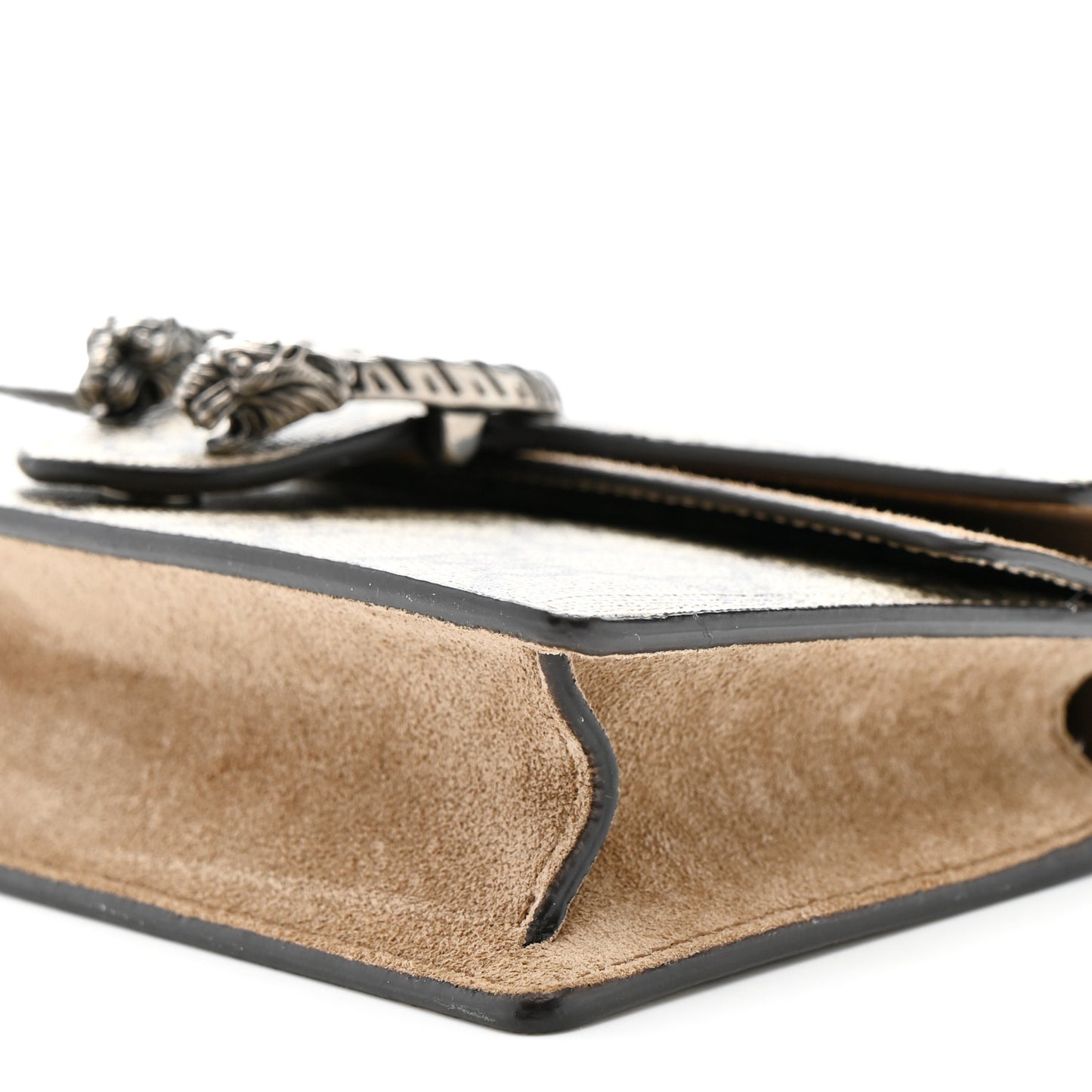 GG Supreme Monogram Super Mini Dionysus Shoulder Bag Taupe