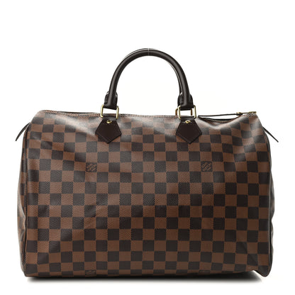 Louis Vuitton Damier Ebene Speedy 35 1 of 9