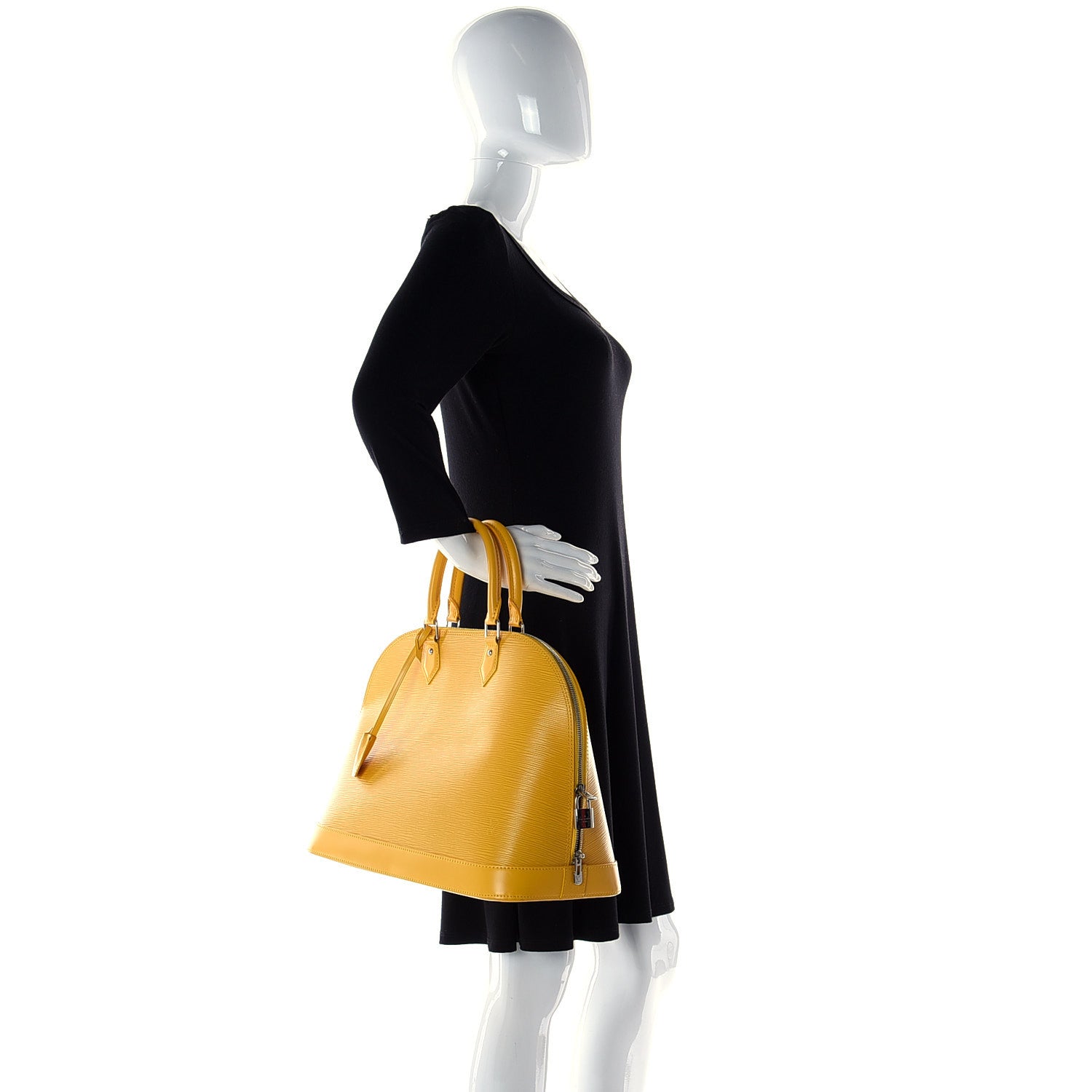 Louis Vuitton Epi Alma GM Citron 4 of 6