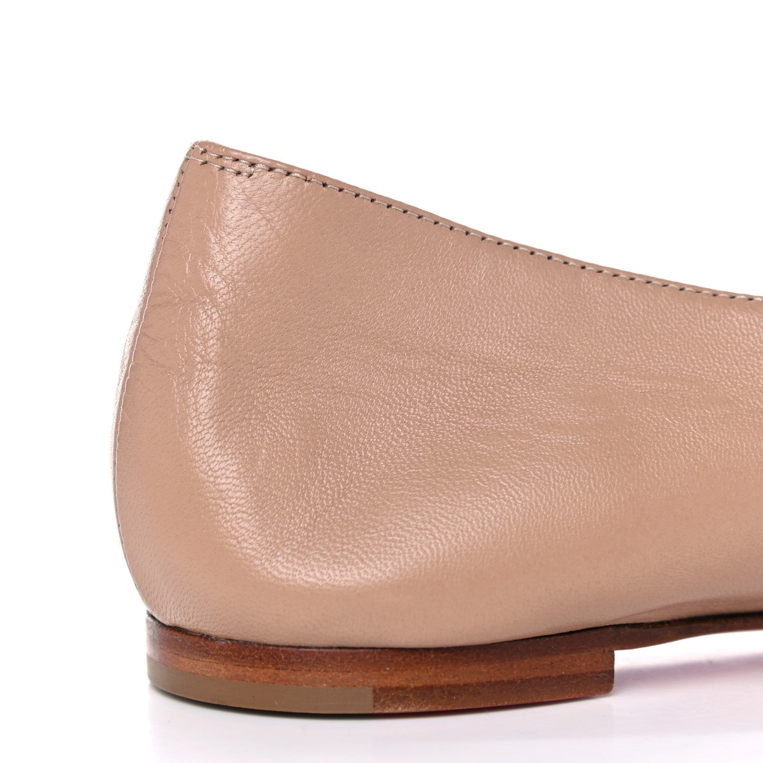 Christian Louboutin Nappa Eloise Flats 39.5 Nude 8 of 10