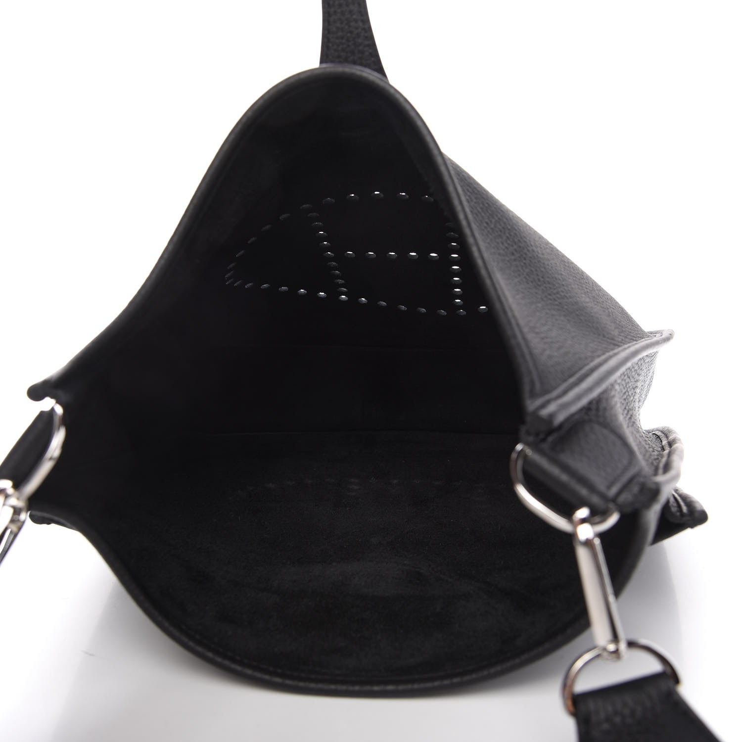Hermes Taurillon Clemence Evelyne III PM Black 5 of 10