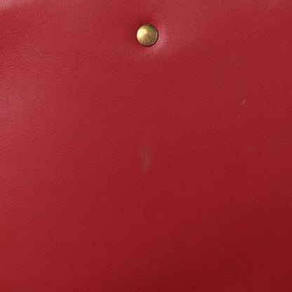 Gucci Calfskin Matelasse Large GG Marmont Shoulder Bag Hibiscus Red 12 of 12