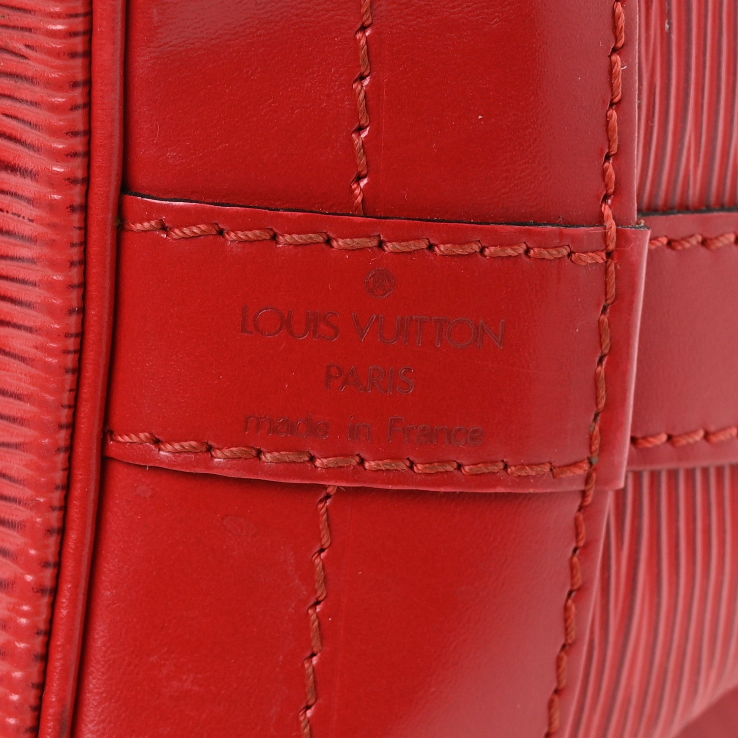 Louis Vuitton Epi Noe Castillan Red 10 of 12