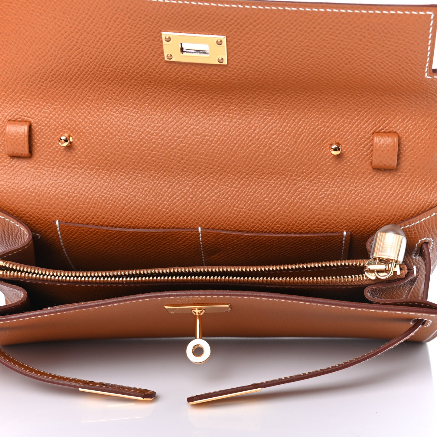 Epsom Kelly Wallet To Go Gold