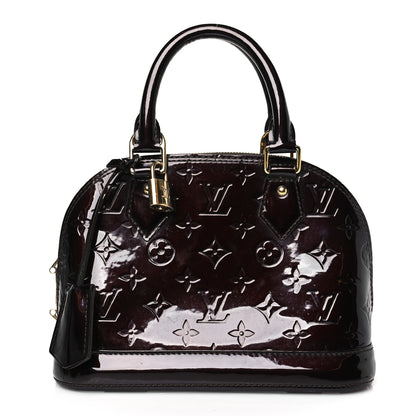 Louis Vuitton Vernis Alma BB Amarante 1 of 8