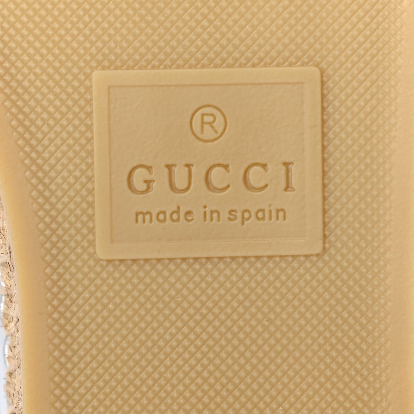 Metallic Nappa GG Marmont Espadrilles 39 Silver