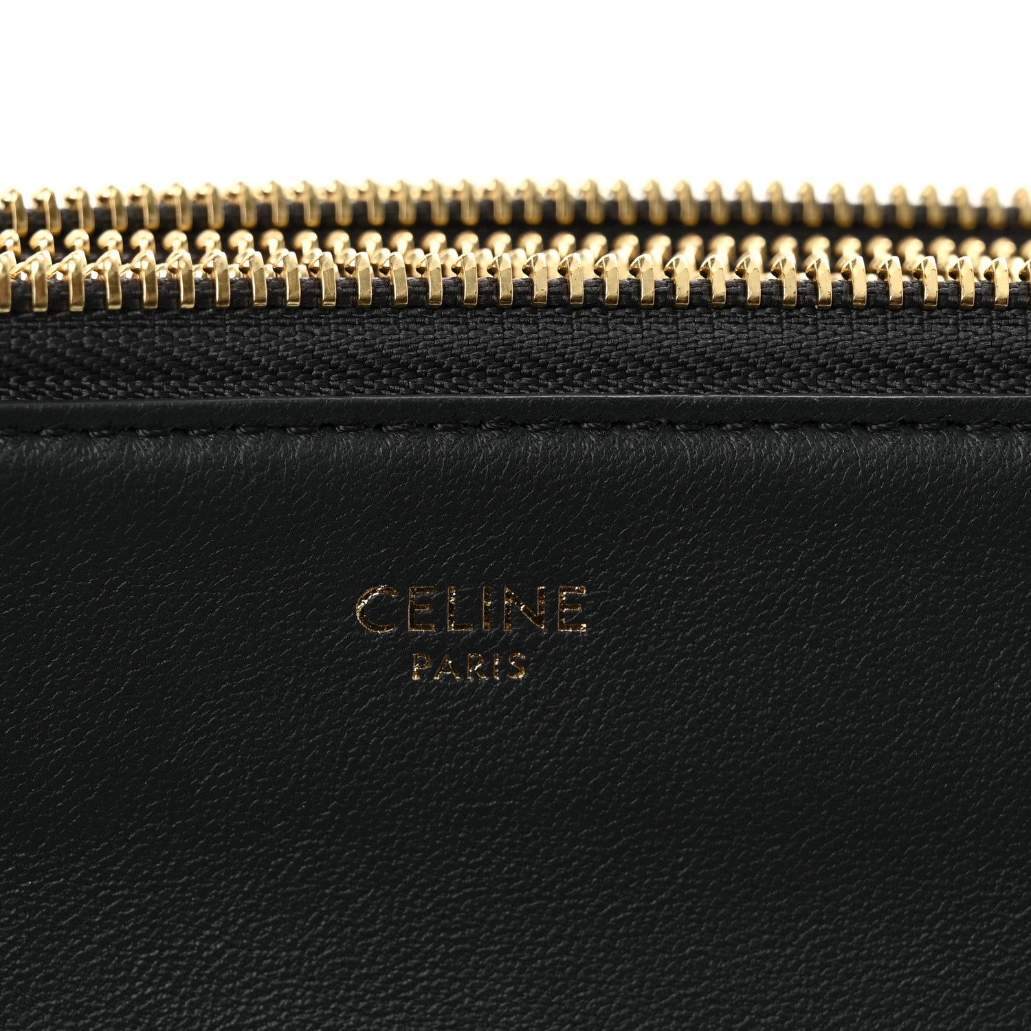 Celine Lambskin Large Trio Crossbody Bag Kohl 6 of 12