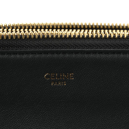Celine Lambskin Large Trio Crossbody Bag Kohl 6 of 12