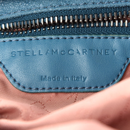 Stella McCartney Shaggy Deer Falabella Fold Over Tote Blue 6 of 9