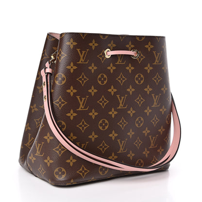 Louis Vuitton Monogram Neonoe MM Rose Poudre 3 of 10