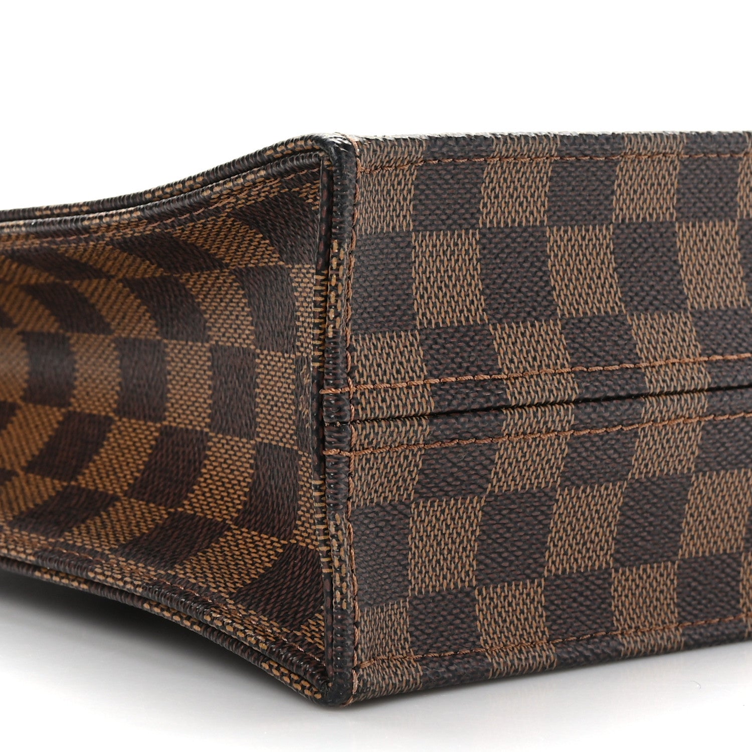Louis Vuitton Damier Ebene Sac Plat PM 7 of 8