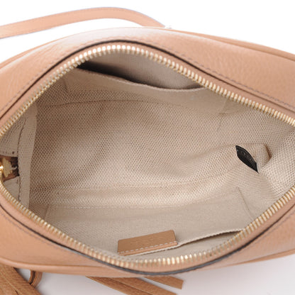 Gucci Pebbled Calfskin Small Soho Disco Bag Rose Beige 5 of 8