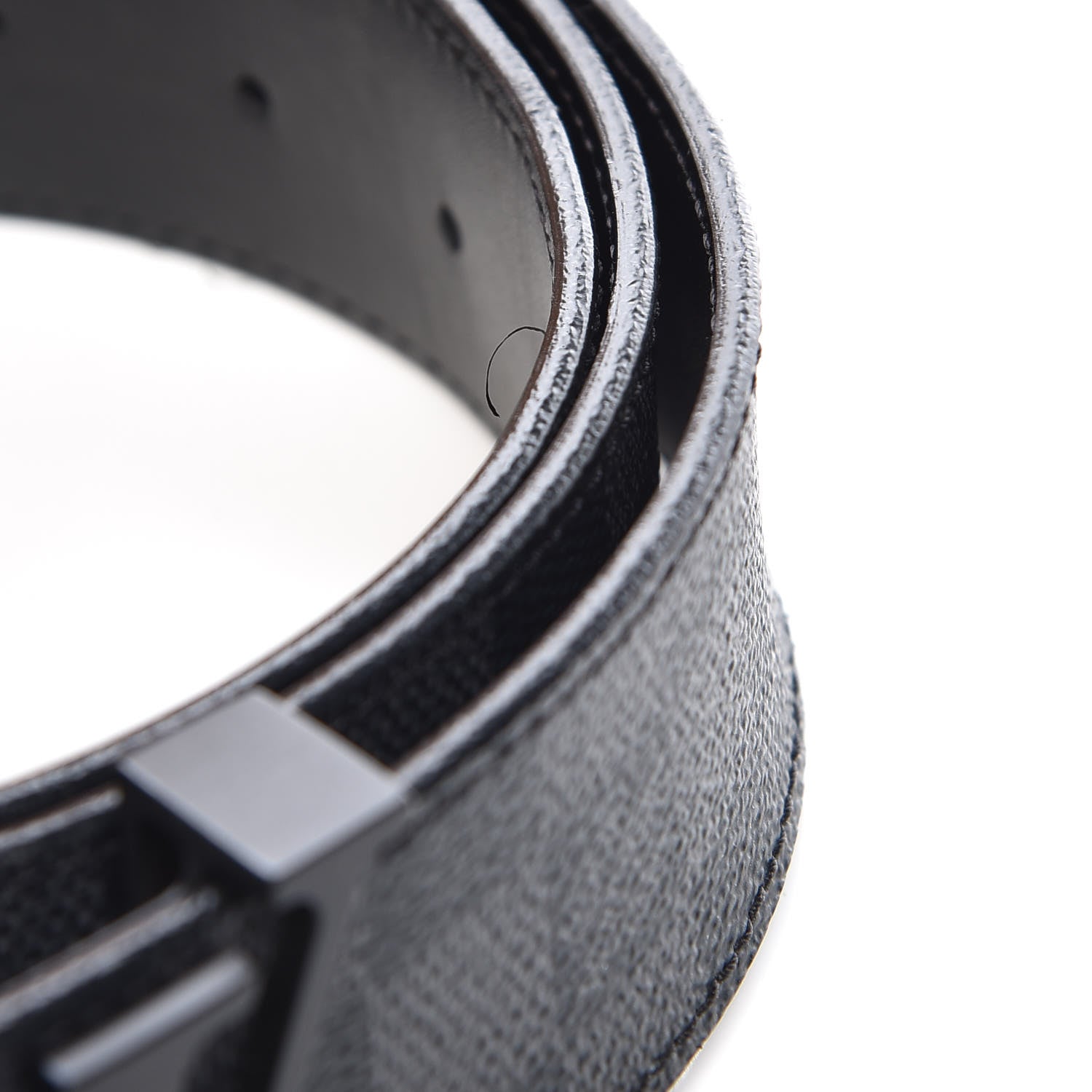 Louis Vuitton Damier Graphite 40mm LV Initiales Belt 105 42 12 of 16