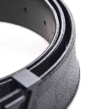 Louis Vuitton Damier Graphite 40mm LV Initiales Belt 105 42 12 of 16