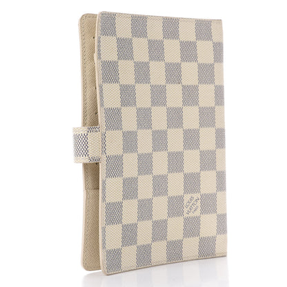 Louis Vuitton Damier Azur Medium Ring Agenda Cover 4 of 10