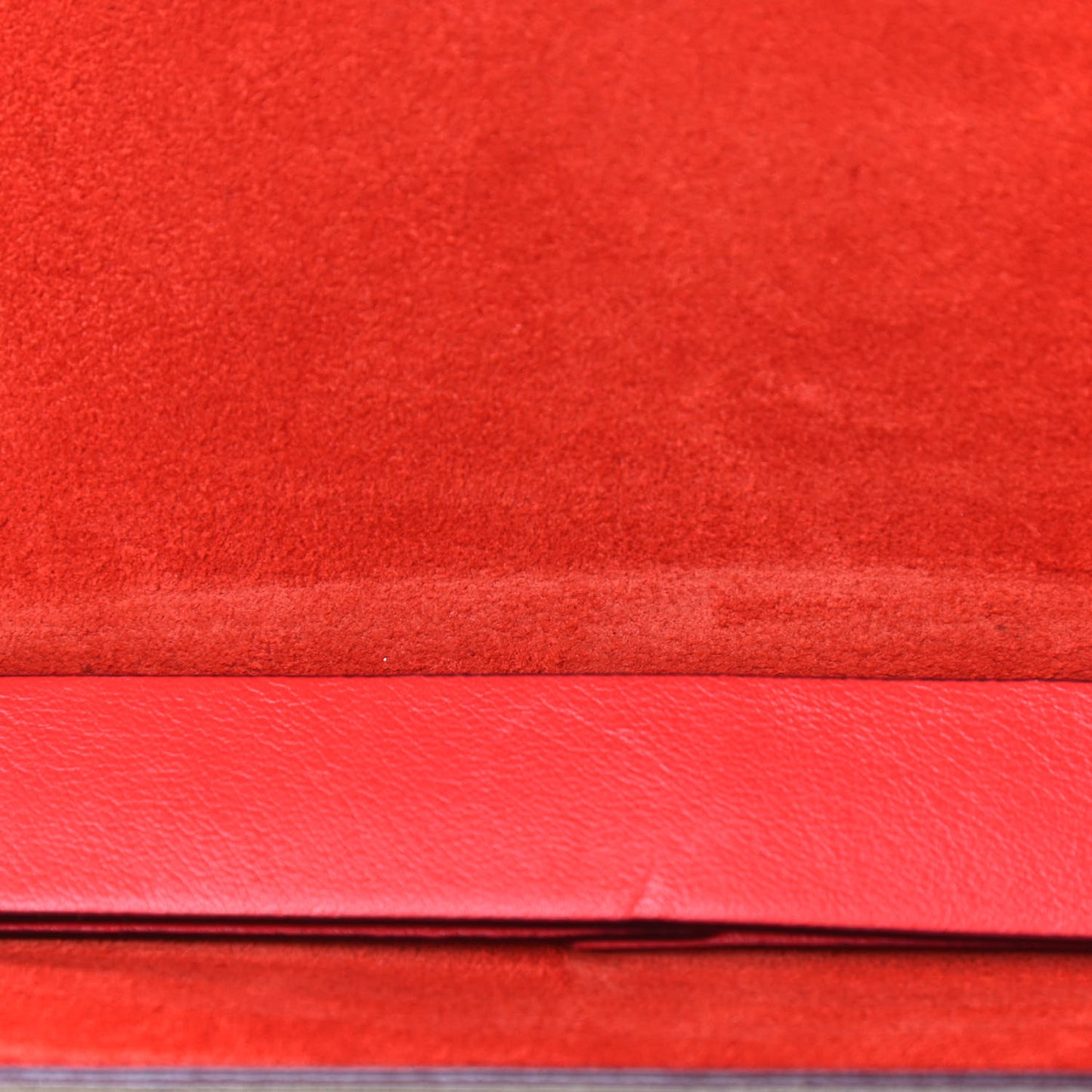 Lambskin Suede Calfskin Mini Drew Shoulder Bag Red