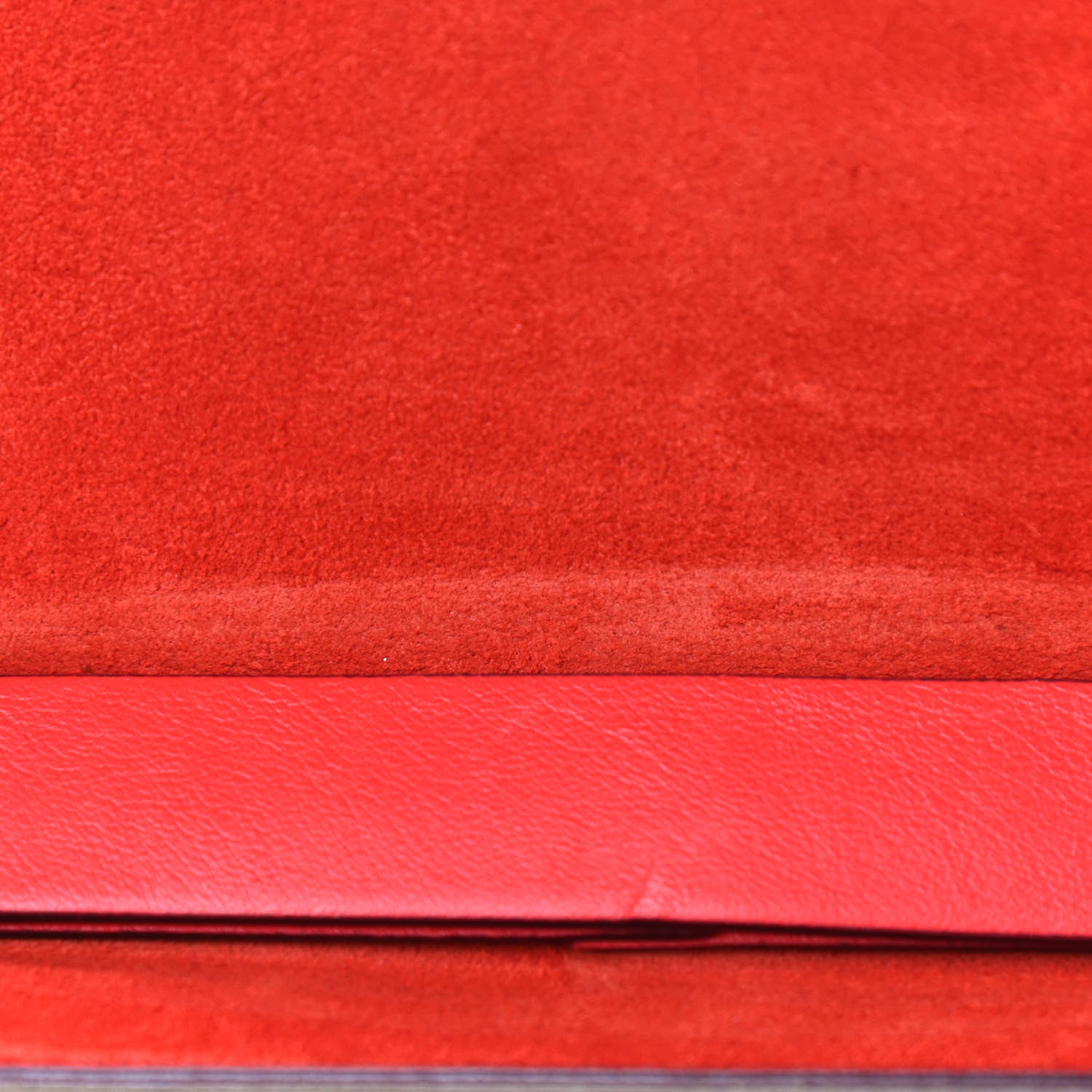 Chloe Lambskin Suede Calfskin Mini Drew Shoulder Bag Red 9 of 11