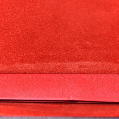 Chloe Lambskin Suede Calfskin Mini Drew Shoulder Bag Red 9 of 11