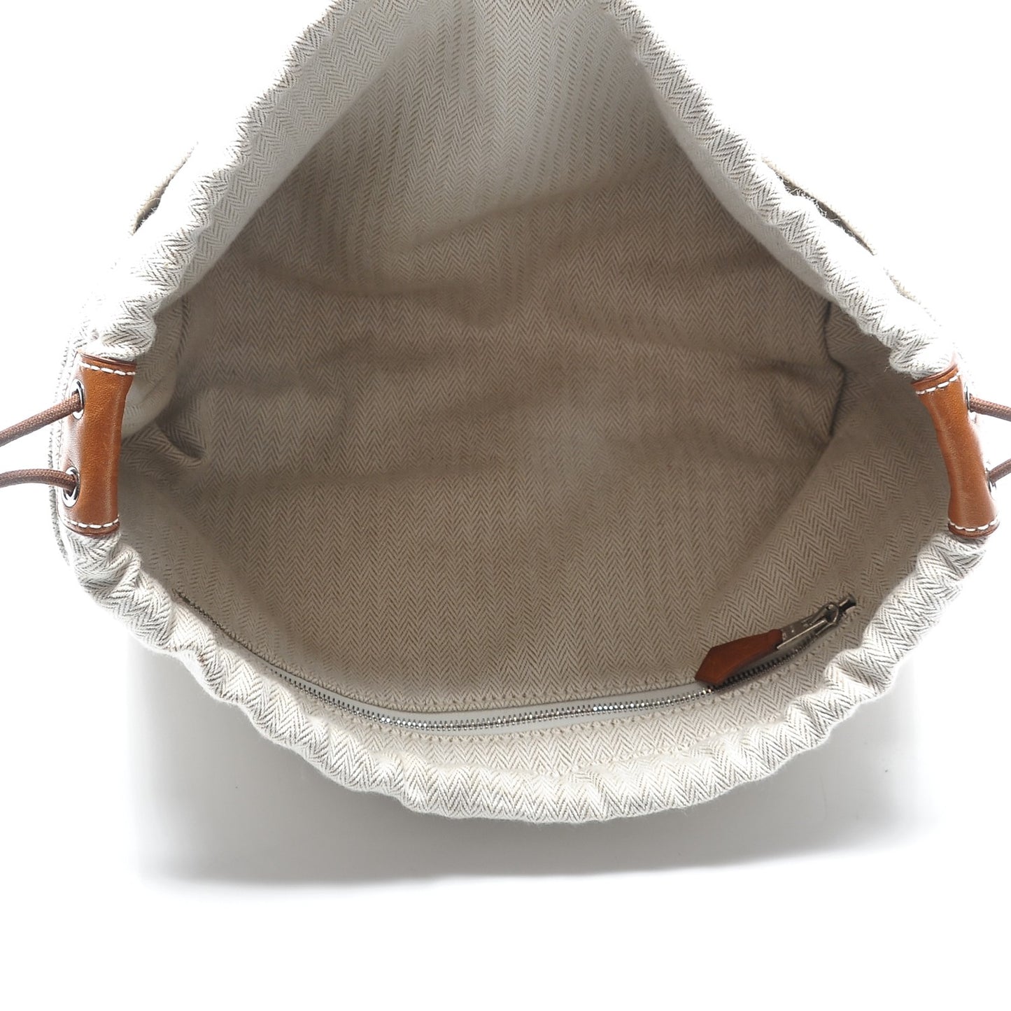 Canvas Barenia Fourbi 25 MM Pouch Naturel Fauve