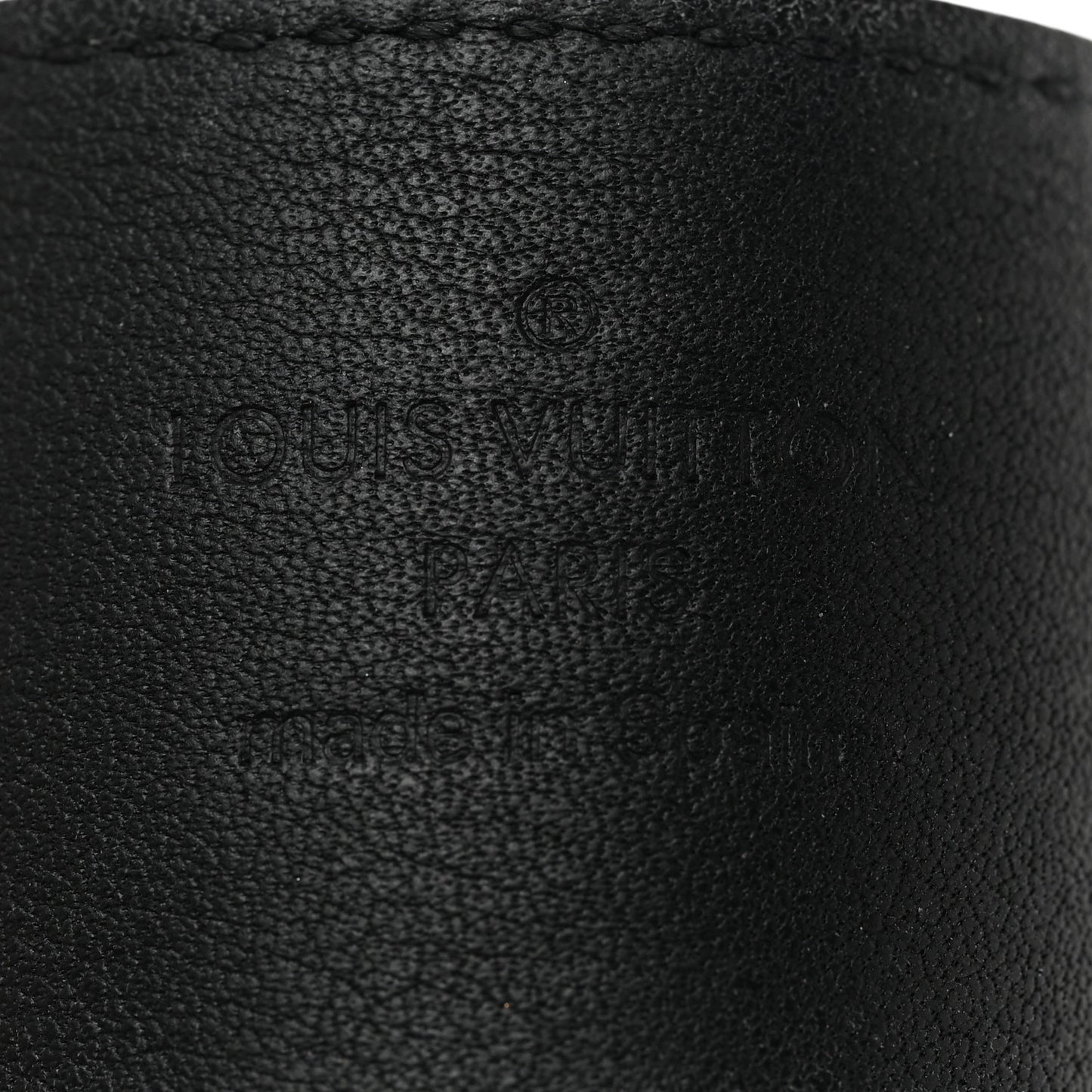 Epi Twist It Cuff Bracelet 17 Black