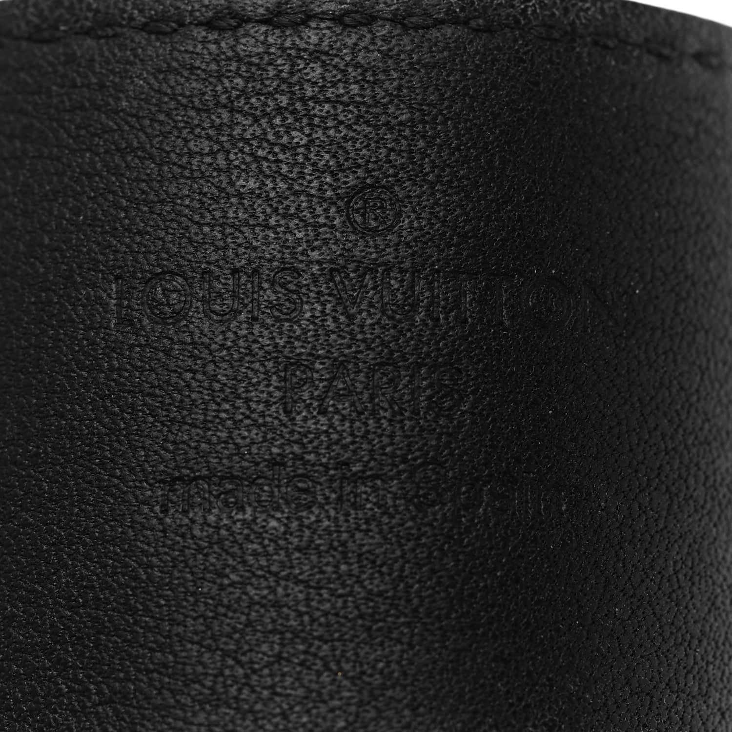 Louis Vuitton Epi Twist It Cuff Bracelet 17 Black 4 of 6