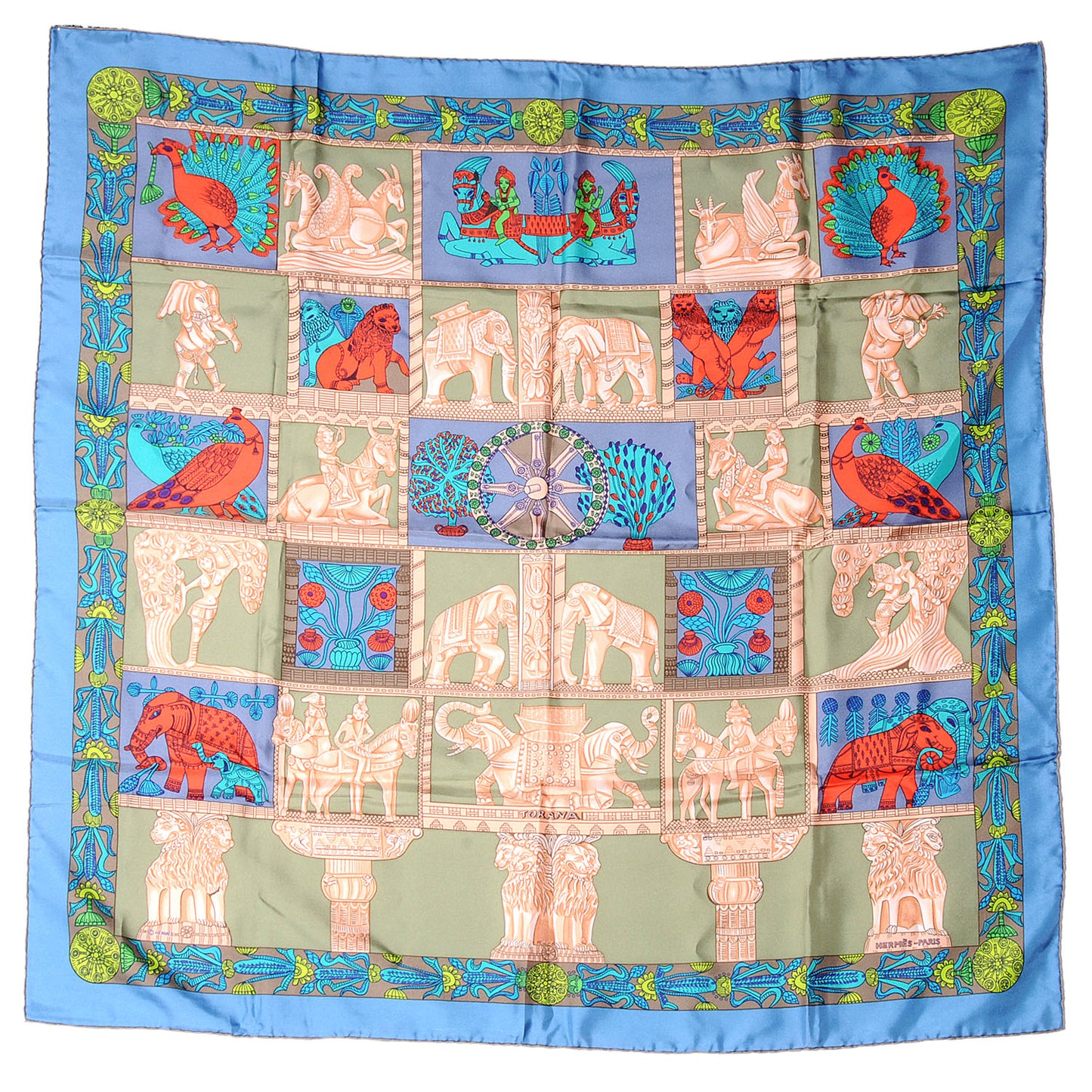 Silk Torana Scarf 90