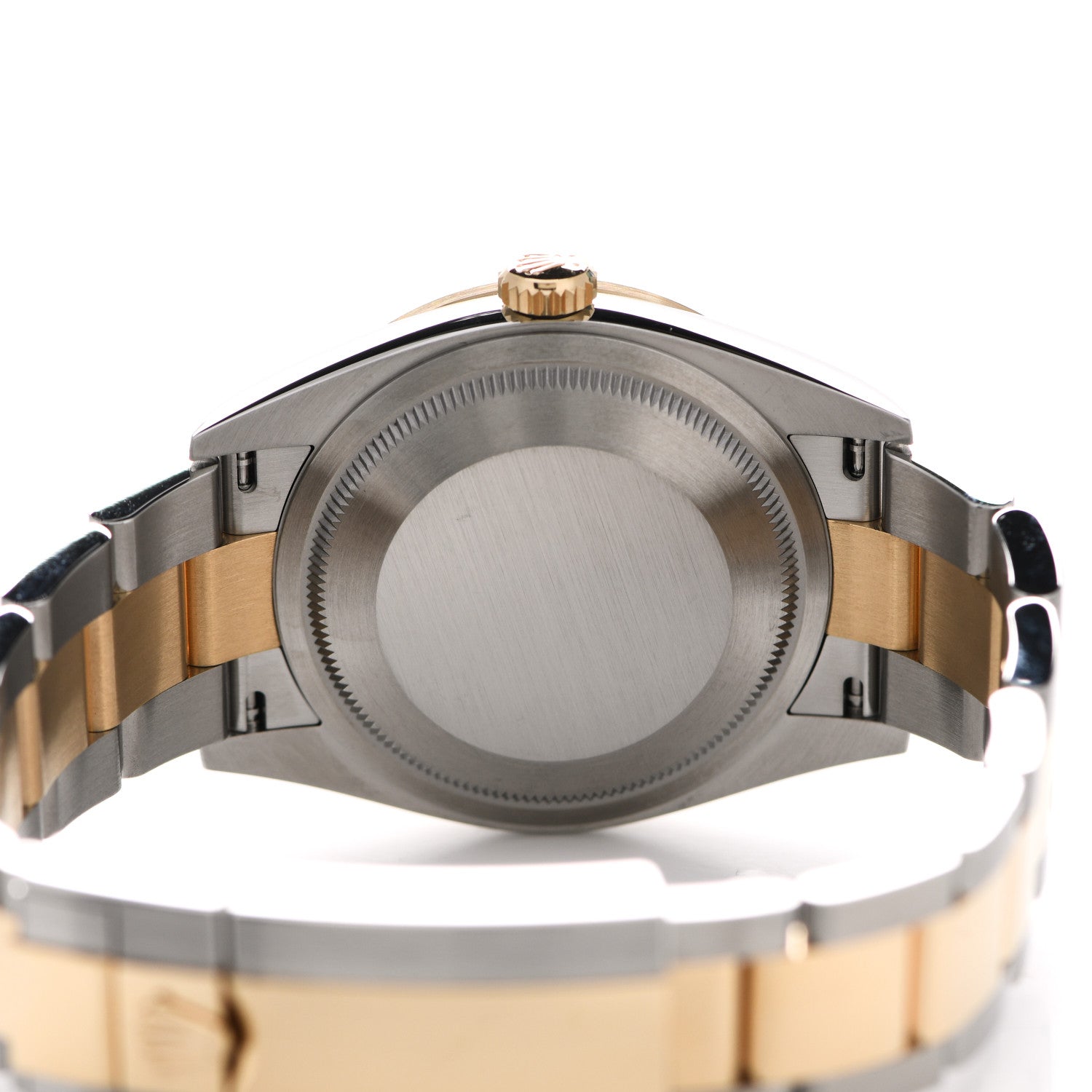 Rolex Stainless Steel 18K Yellow Gold 36mm Oyster Perpetual Explorer Watch Black 124273 4 of 5