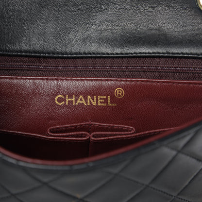 Chanel Lambskin Quilted Mini Square Flap Black 6 of 16