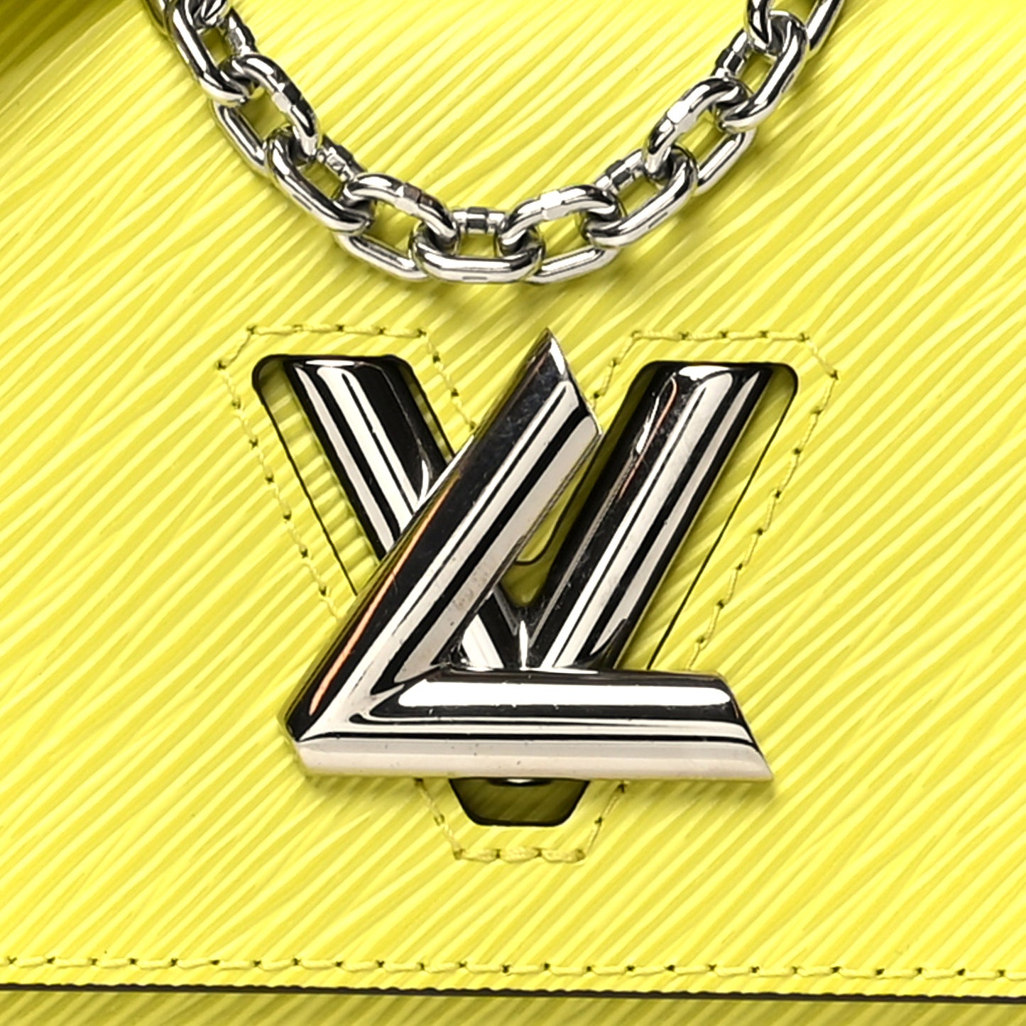 Epi Twist Shoulder Bag Mini Citron Yellow