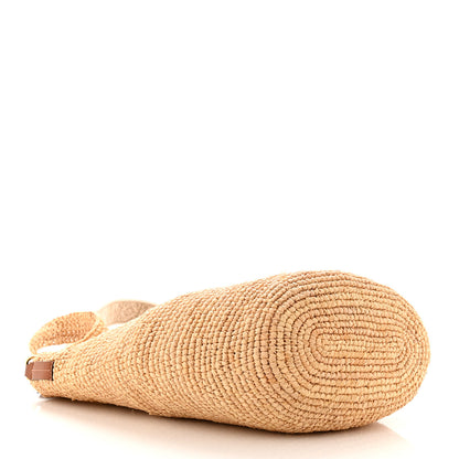 Loewe Raffia Paula's Ibiza Slit Tote Bag Natural Tan 4 of 9