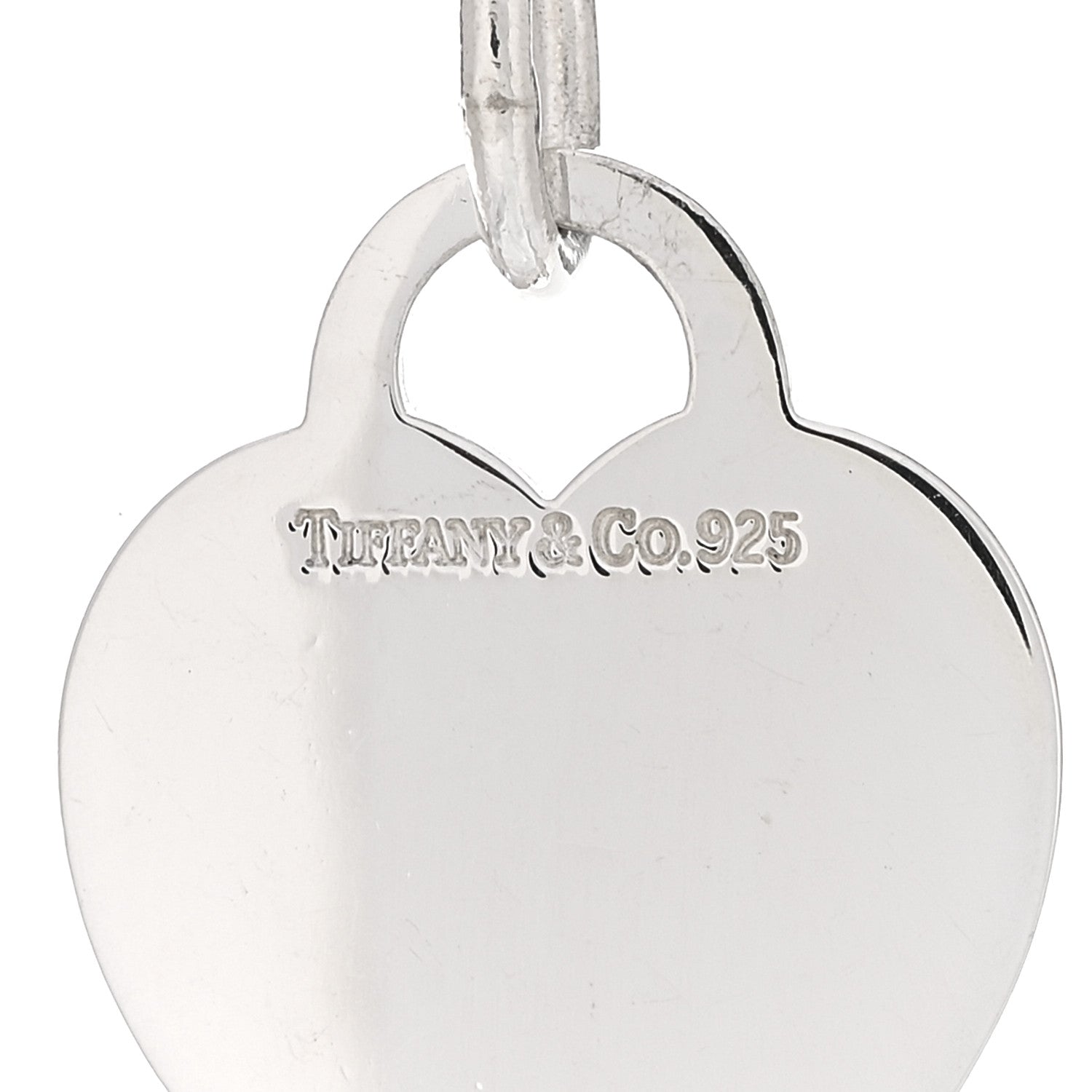 Tiffany Sterling Silver Heart Tag Toggle Necklace 4 of 4