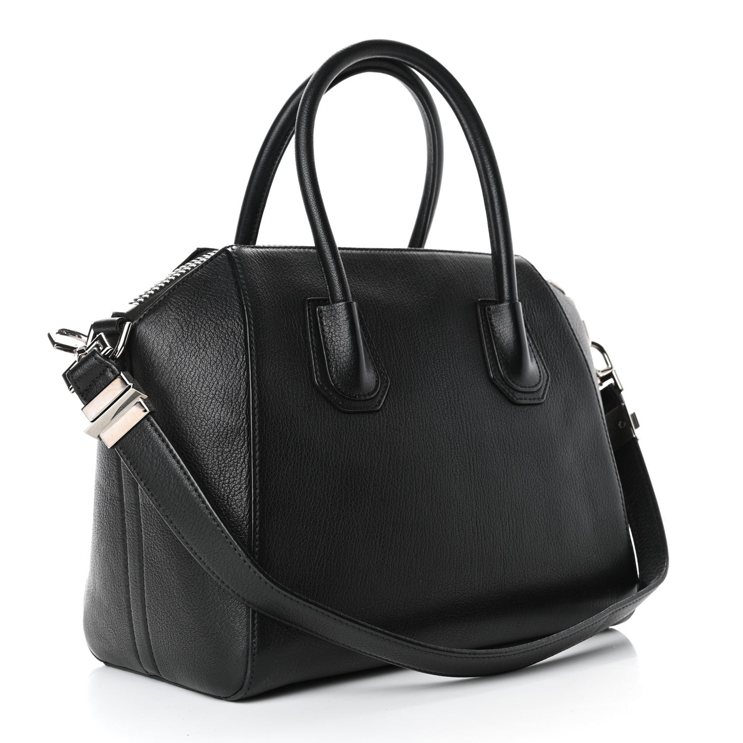 Sugar Goatskin Small Antigona Black
