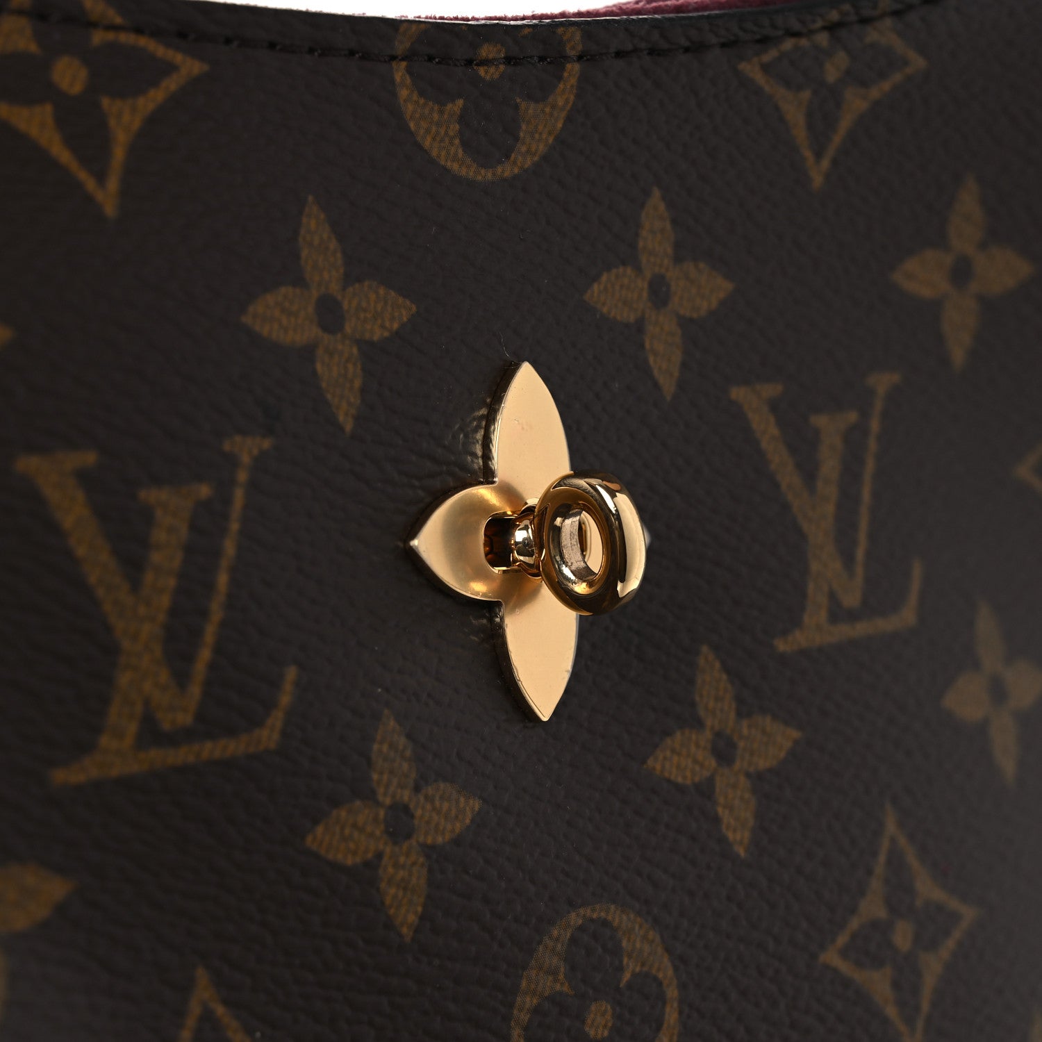 Louis Vuitton Monogram Flower Hobo Beige 10 of 10