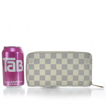 Louis Vuitton Damier Azur Zippy Wallet 2 of 12