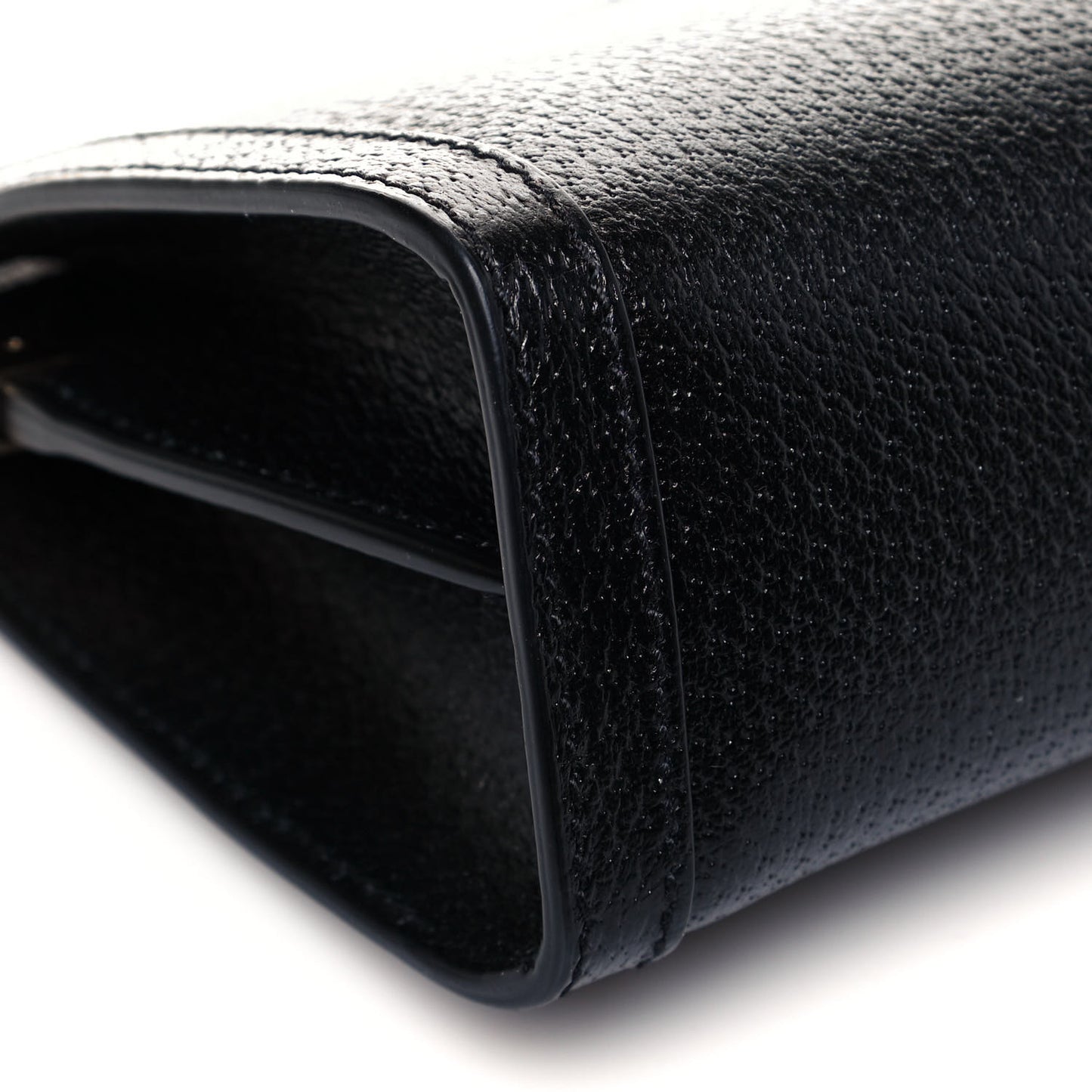 Calfskin GG Web Small Ophidia Chain Shoulder Bag Black