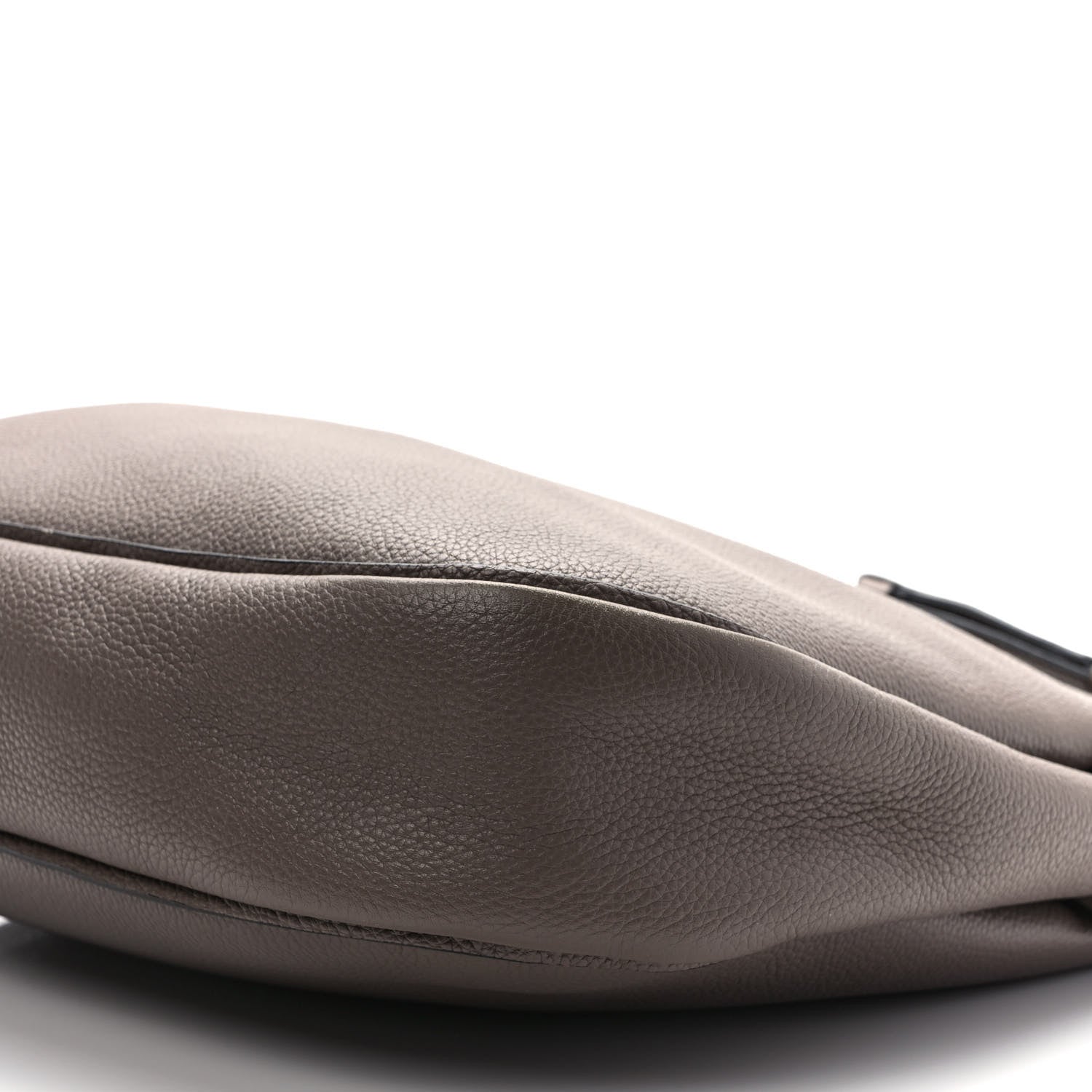 Salvatore Ferragamo Calfskin Reverse Hobo Gray 7 of 7
