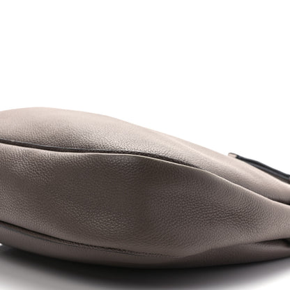 Salvatore Ferragamo Calfskin Reverse Hobo Gray 7 of 7