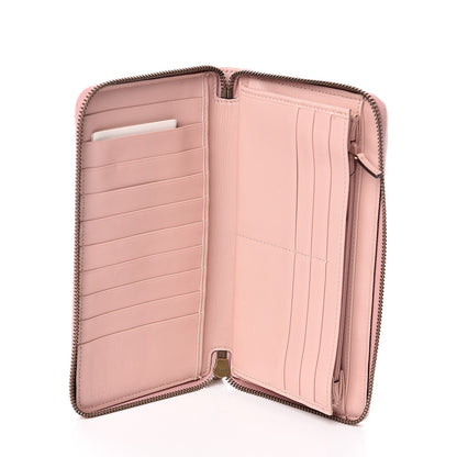 Gucci Calfskin Matelasse GG Marmont Zip Around Organizer Wallet Perfect Pink 5 of 7